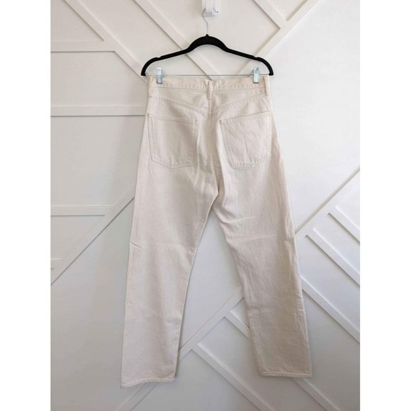 Agolde 90s high rise pinch jeans off white 28 - Picture 4 of 8